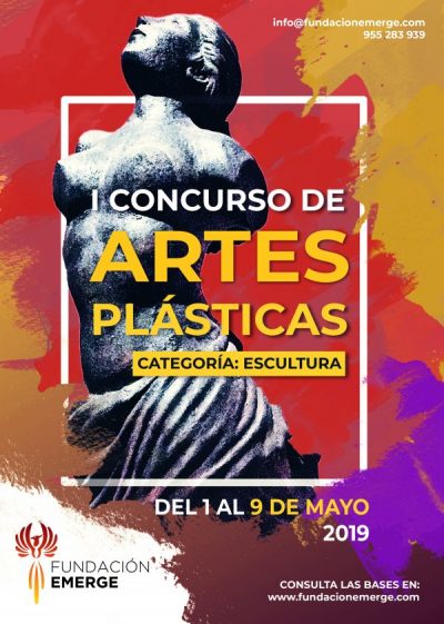 V2 CARTEL PROPUESTA I CONCURSO ARTES PLÁSTICAS FUNDACIÓN EMERGE